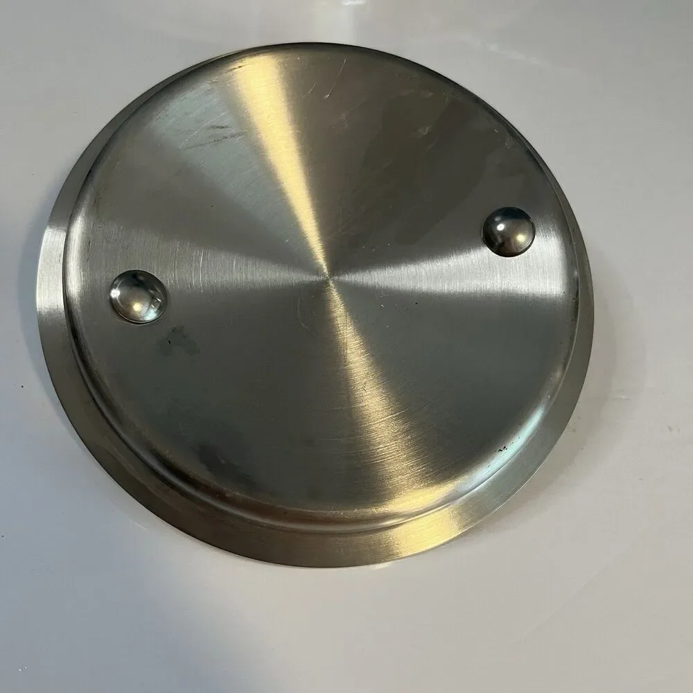 Technique Clad Tri-Ply Stainless Steel 1 qt Saucepan with Lid Induction Ready